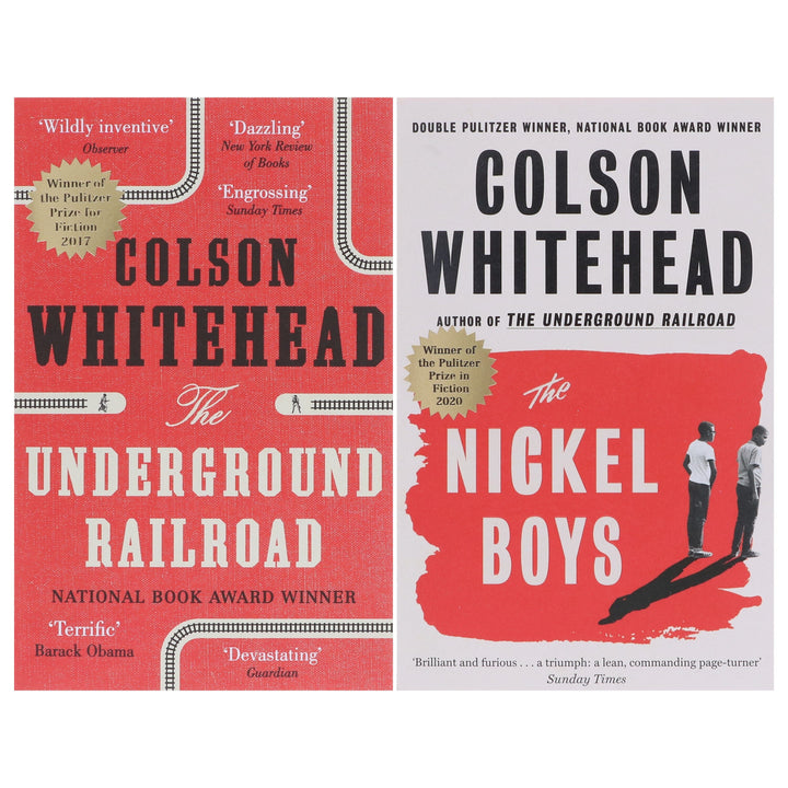 Colson Whitehead 2 Books Collection Set - Fiction - Paperback