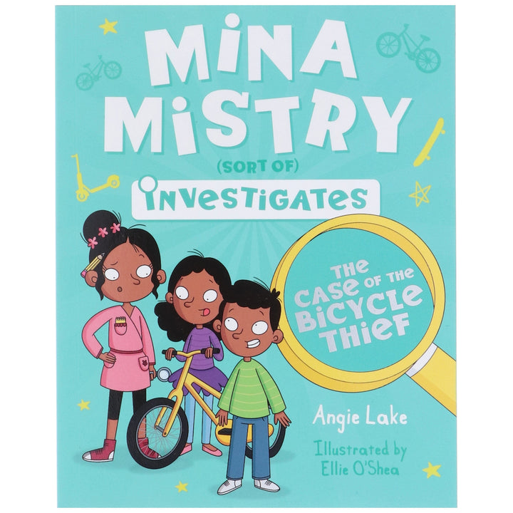 Mina Mistry Investigates Book 3: The Case of the Bicycle Thief by Angie Lake - Ages 7-9 - Paperback