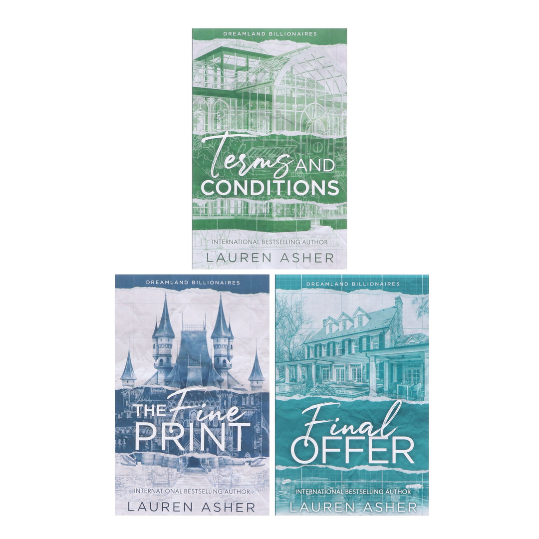 Dreamland Billionaires Series by Lauren Asher 3 Books Collection Set - Fiction - Paperback