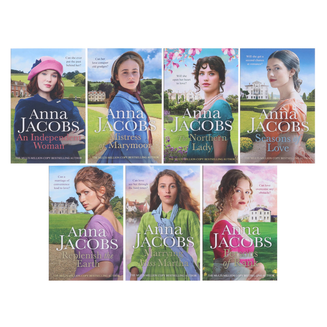 Anna Jacobs Novels: 7 Books Collection Set - Fiction - Paperback