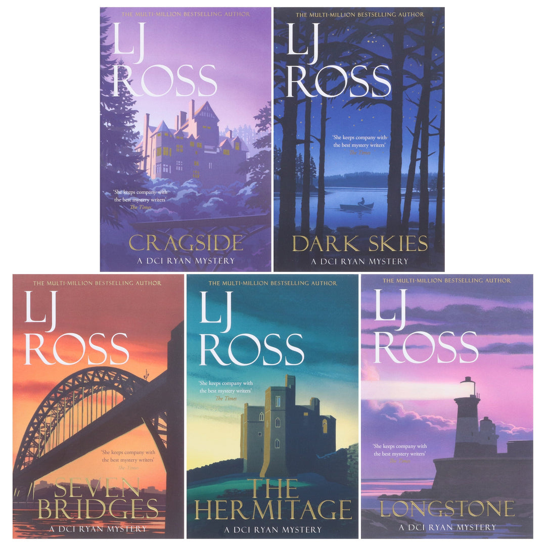 The DCI Ryan Mysteries (Vol. 6-10) By LJ Ross 5 Books Collection Set - Fiction - Paperback