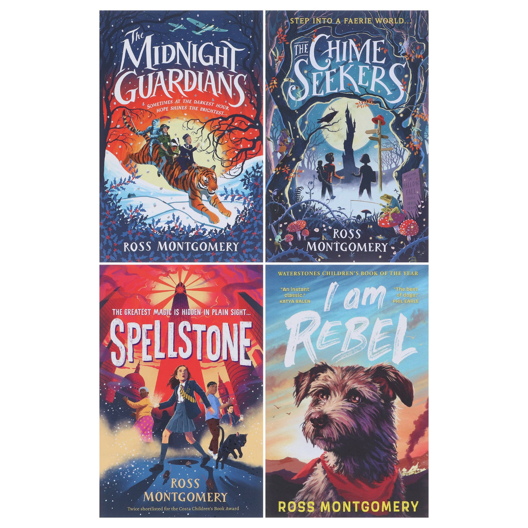Ross Montgomery 4 Books Collection Set - Ages 9-12 - Paperback