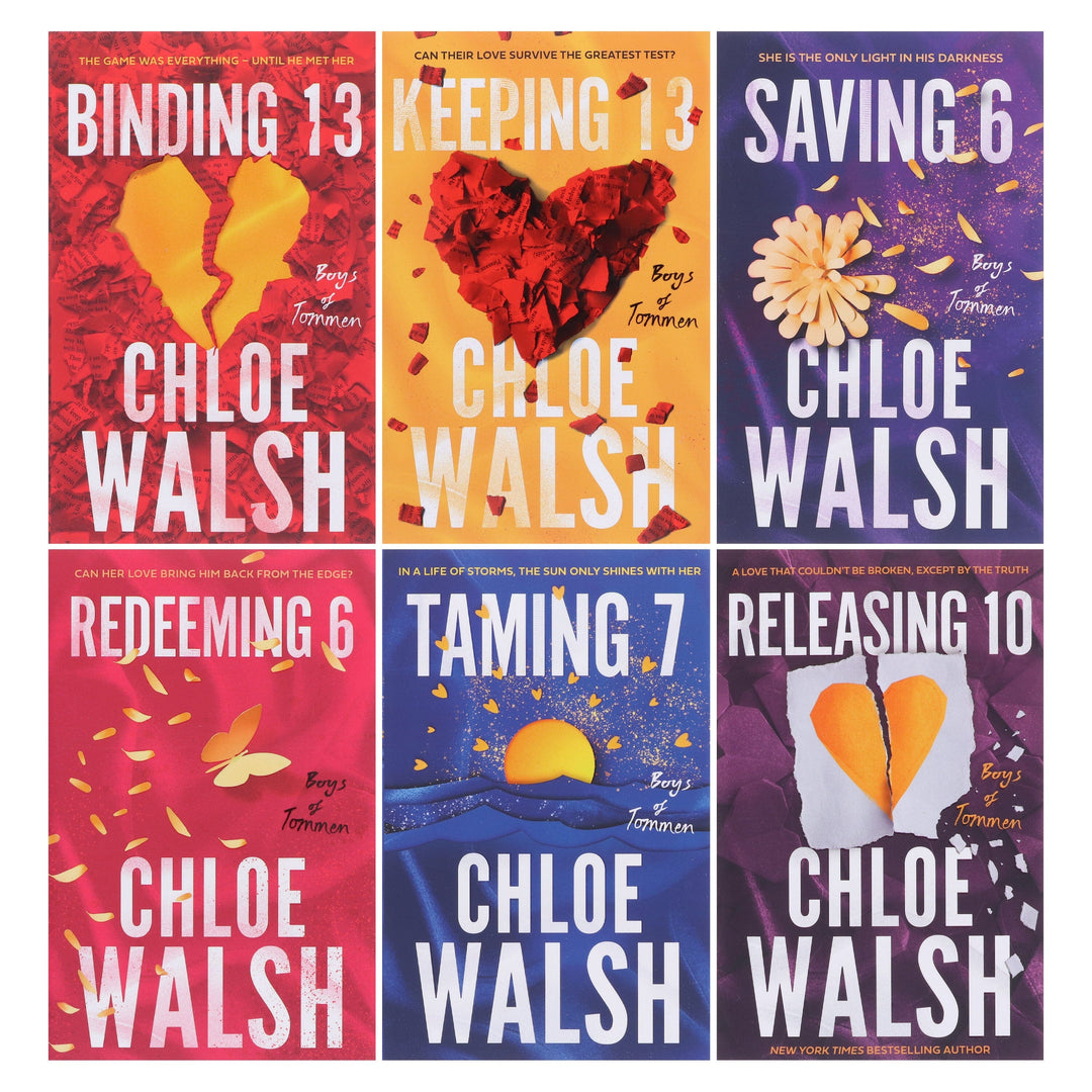 Boys of Tommen Series By Chloe Walsh 6 Books Collection Set - Fiction - Paperback