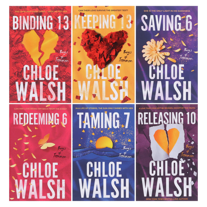 Boys of Tommen Series By Chloe Walsh 6 Books Collection Set - Fiction - Paperback