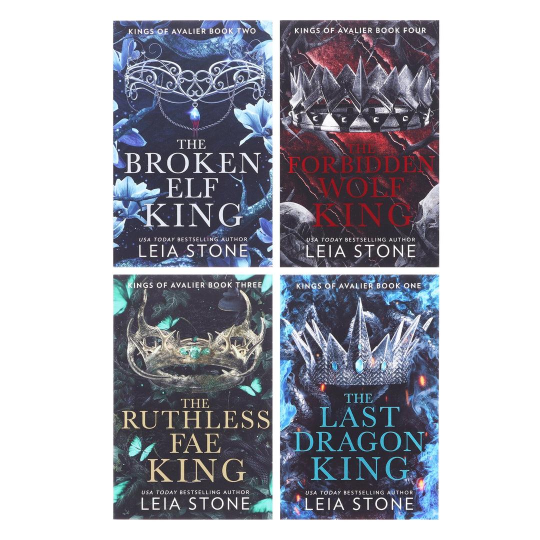 Kings of Avalier Series By Leia Stone 4 Books Collection Set - Fiction - Paperback Fiction HarperCollins Publishers