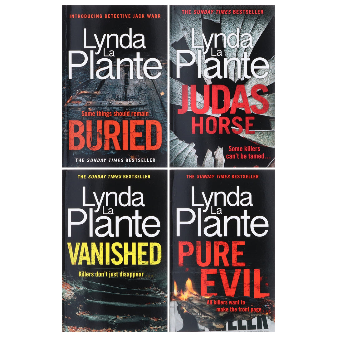 Detective Jack Warr Series By Lynda La Plante 4 Book Collection Set - Fiction - Paperback Fiction Bonnier Books Ltd