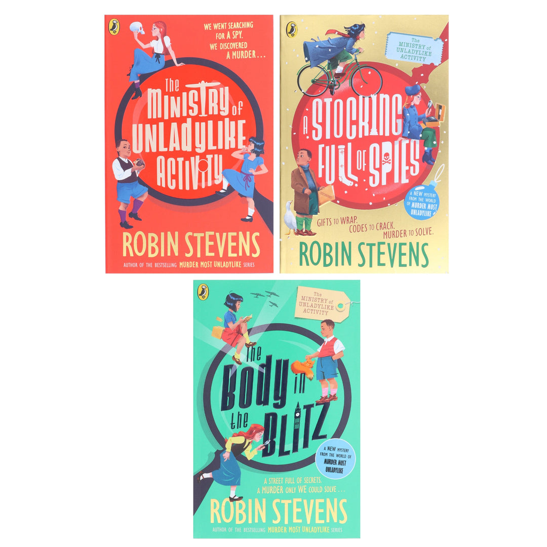 The Ministry of Unladylike Activity by Robin Stevens 3 Books Collection Set - Ages 8-13 - Paperback