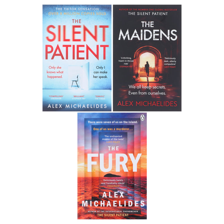Alex Michaelides Thriller 3 Books Collection Set - Fiction - Paperback