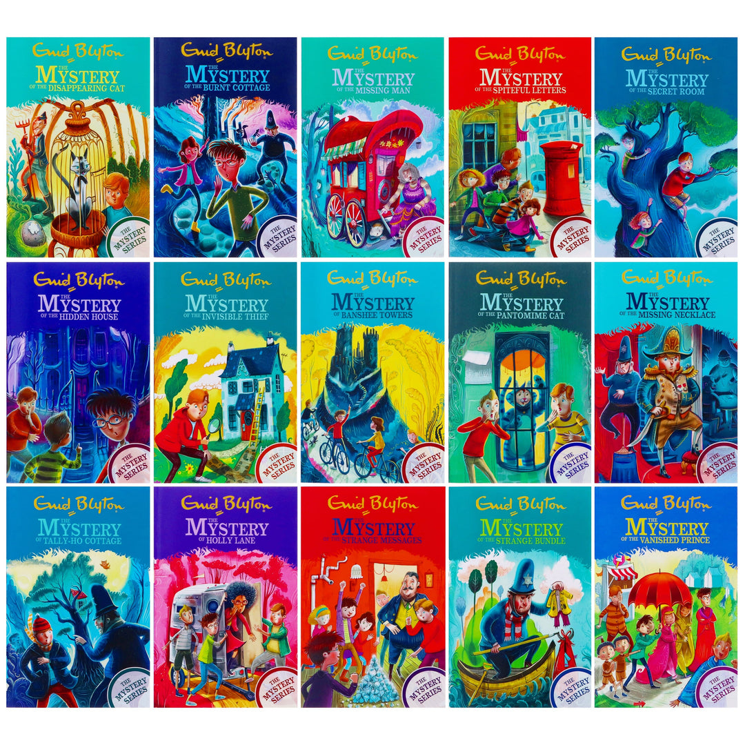 The Mystery Series Find-Outers Complete 15 Books Collection Box Set by Enid Blyton – Ages 9-14 – Paperback