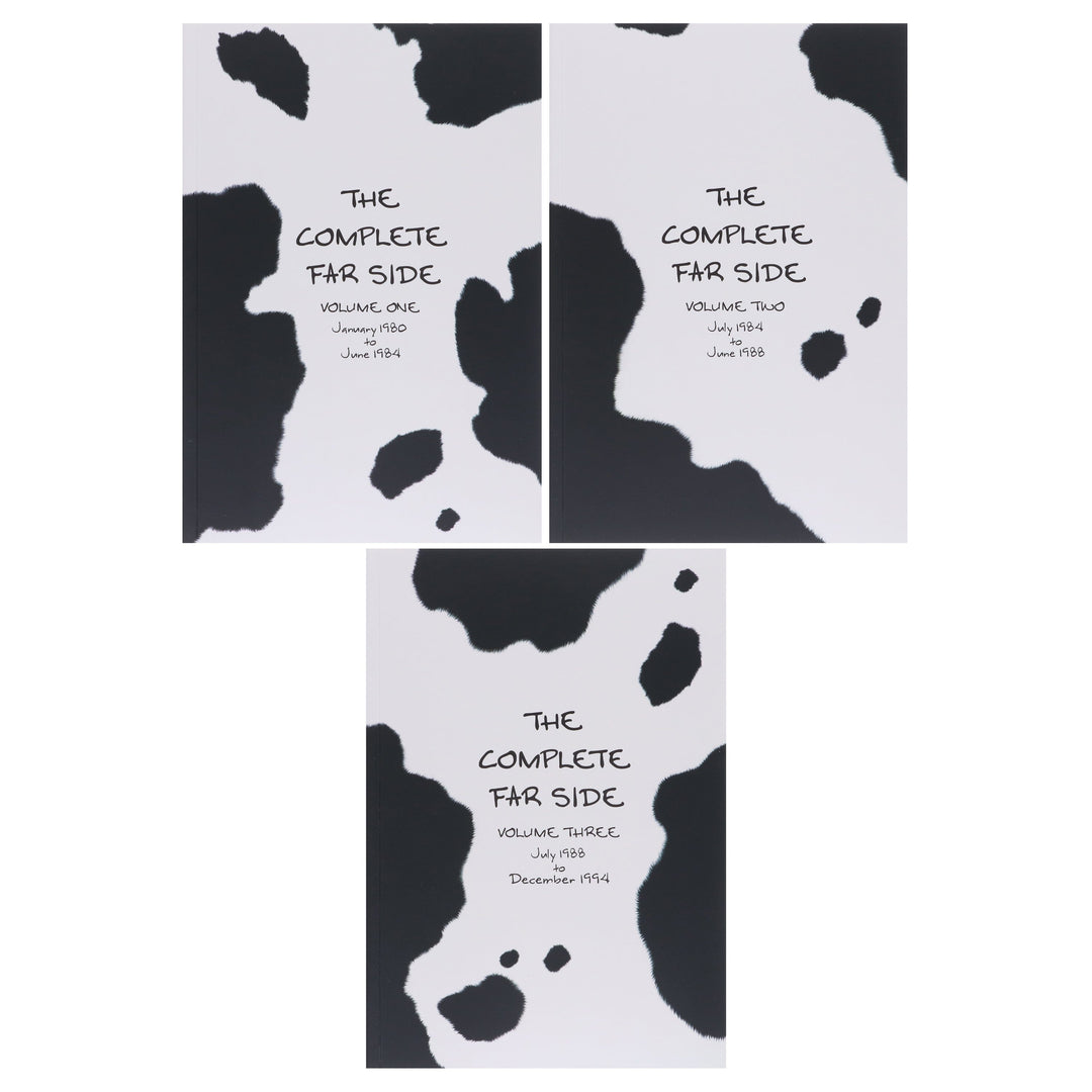 The Complete Far Side By Gary Larson Illustrated 3 Books Collection Box Set - Ages 9-14 - Paperback