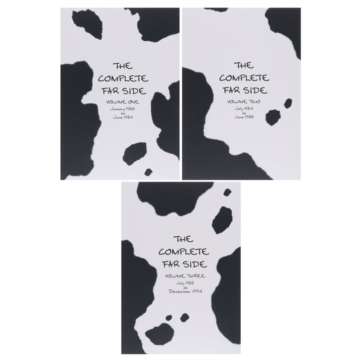 The Complete Far Side By Gary Larson Illustrated 3 Books Collection Box Set - Ages 9-14 - Paperback