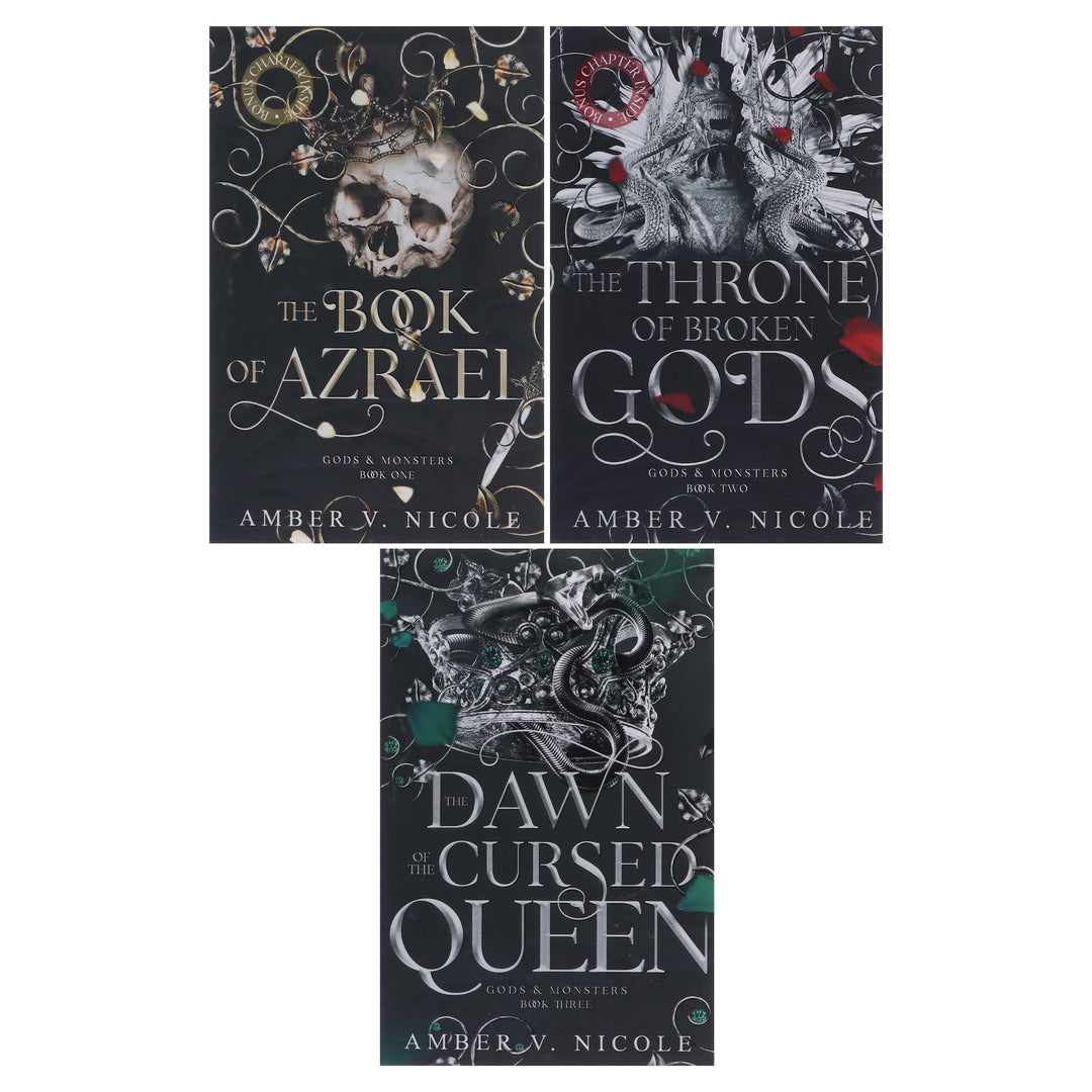Gods & Monsters Series By Amber V. Nicole 3 Books Collection Set - Fiction - Paperback