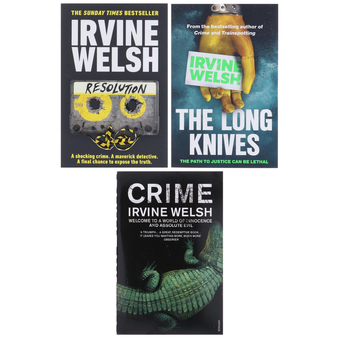 Crime Series by Irvine Welsh 3 Books Collection Set - Fiction - Paperback