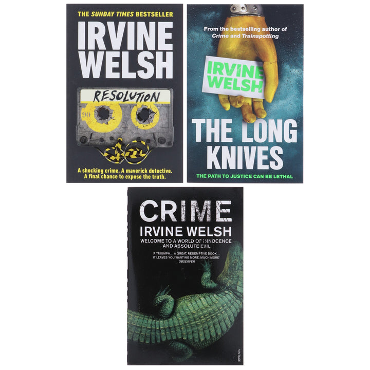 Crime Series by Irvine Welsh 3 Books Collection Set - Fiction - Paperback