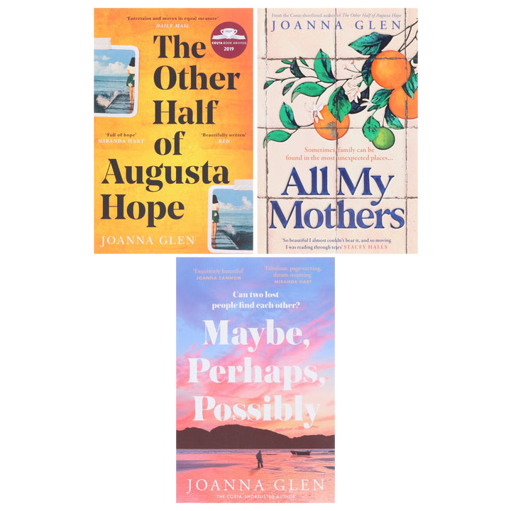 All My Mothers, The Other Half of Augusta Hope & Maybe, Perhaps, Possibly: By Joanna Glen 3 Books Collection Set - Fiction - Paperback