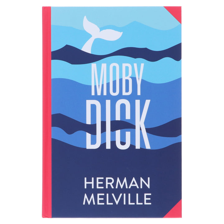 Moby Dick by Herman Melville - Fiction - Sprayed Edge Hardback