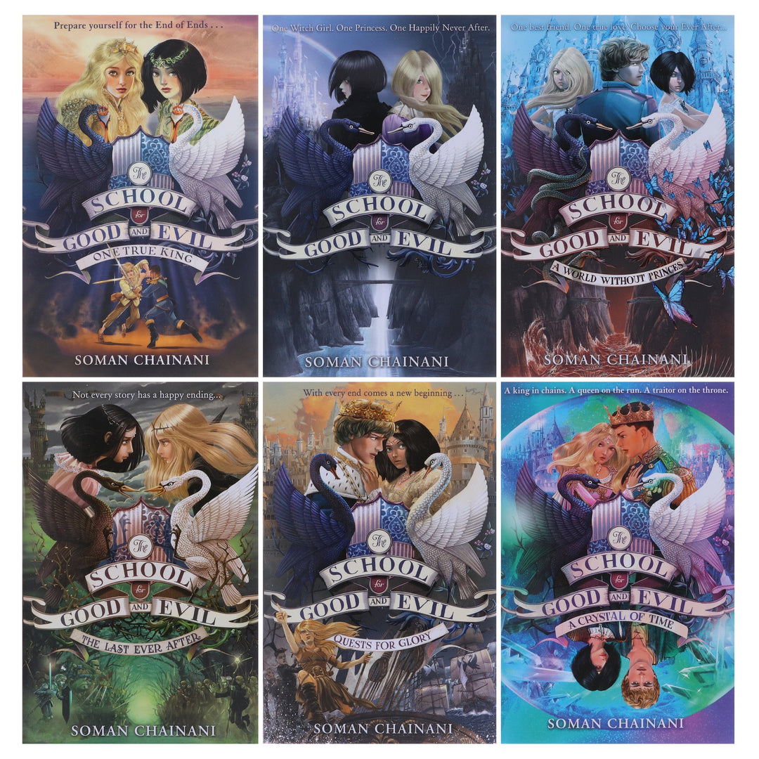 The School for Good and Evil Complete Collection by Soman Chainani 6 Books Set - Ages 8-12 - Paperback