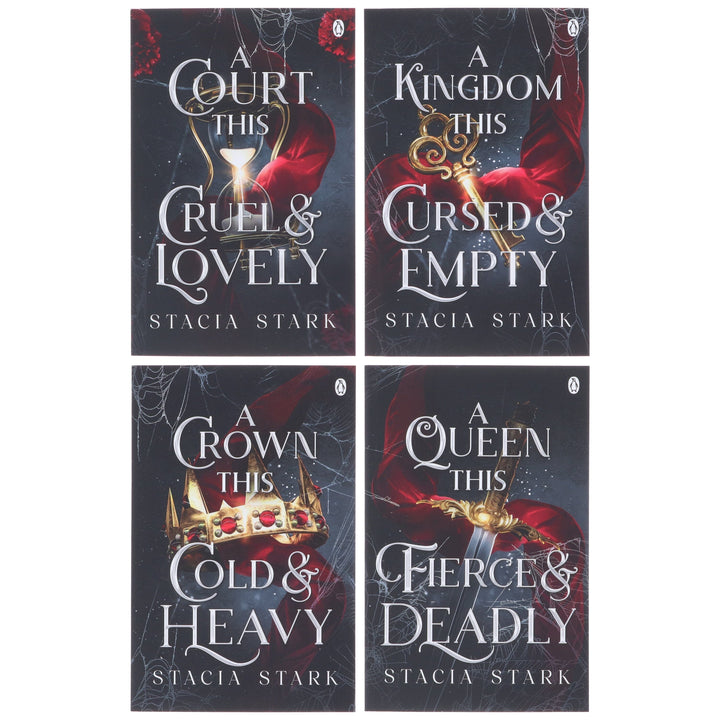 Kingdom of Lies Series by Stacia Stark 4 Books Collection Set - Fiction - Paperback