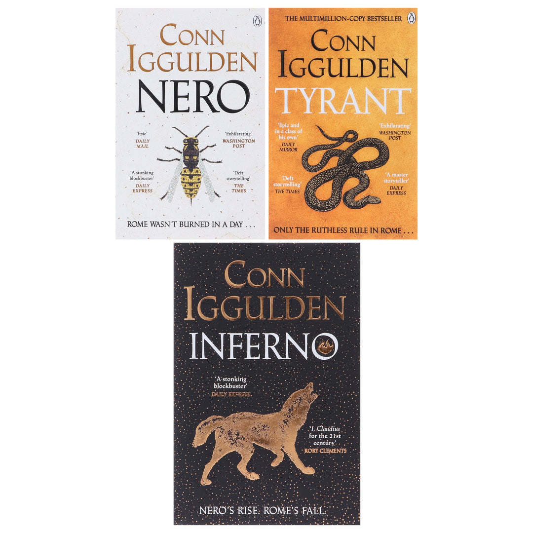 The Nero Trilogy by Conn Iggulden 3 Books Collection Set - Fiction - Paperback/Hardback