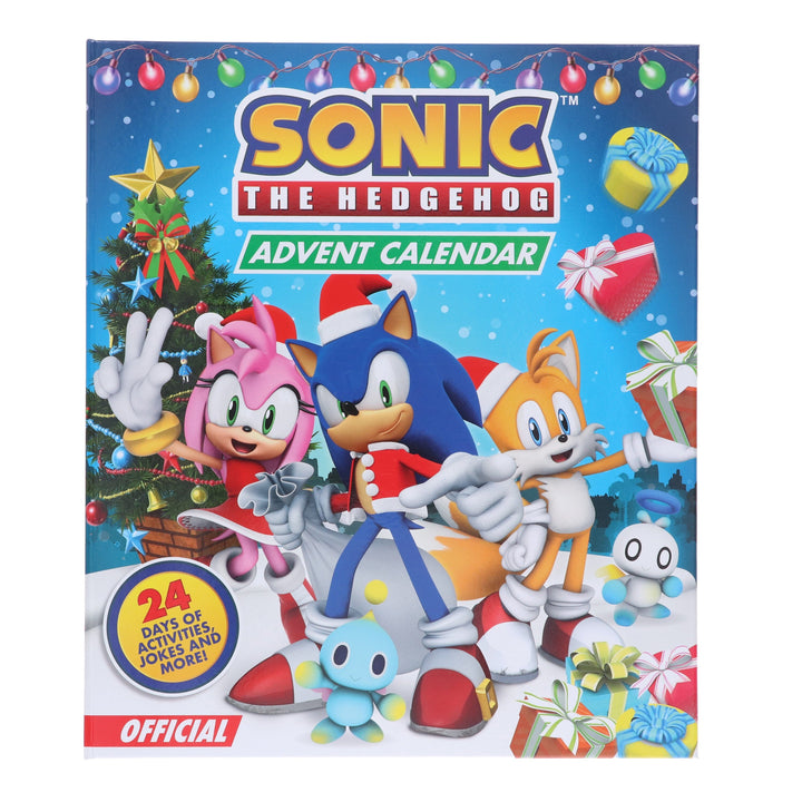 Sonic The Hedgehog Advent Calendar: 24 Days of Activities, Jokes And More! - Ages 5-10 - Hardback