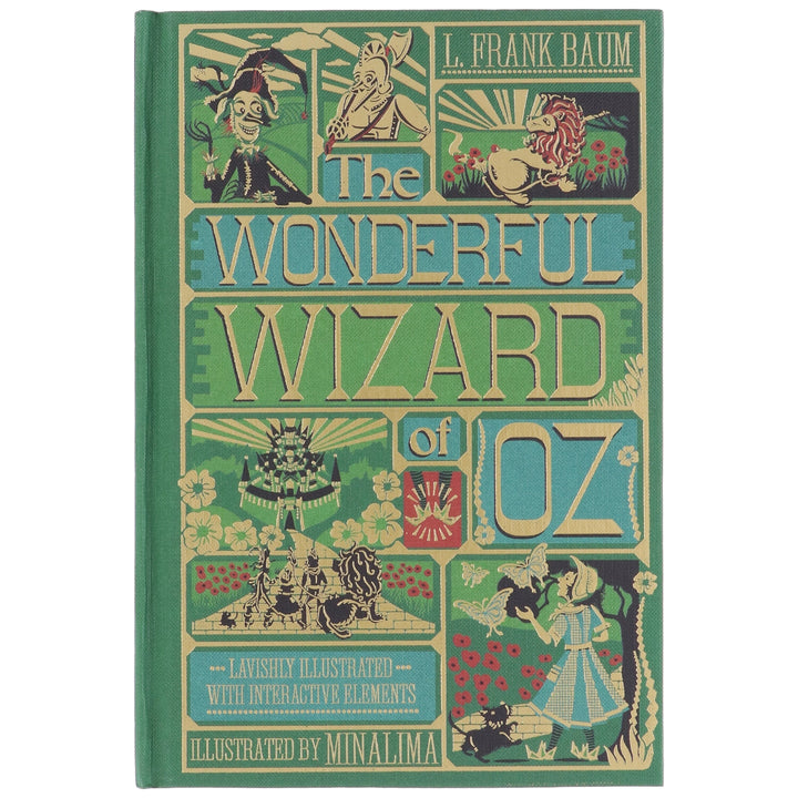 The Wonderful Wizard of Oz Interactive (MinaLima Edition) by L. Frank Baum - Fiction - Hardback (Illustrated with Interactive Elements)