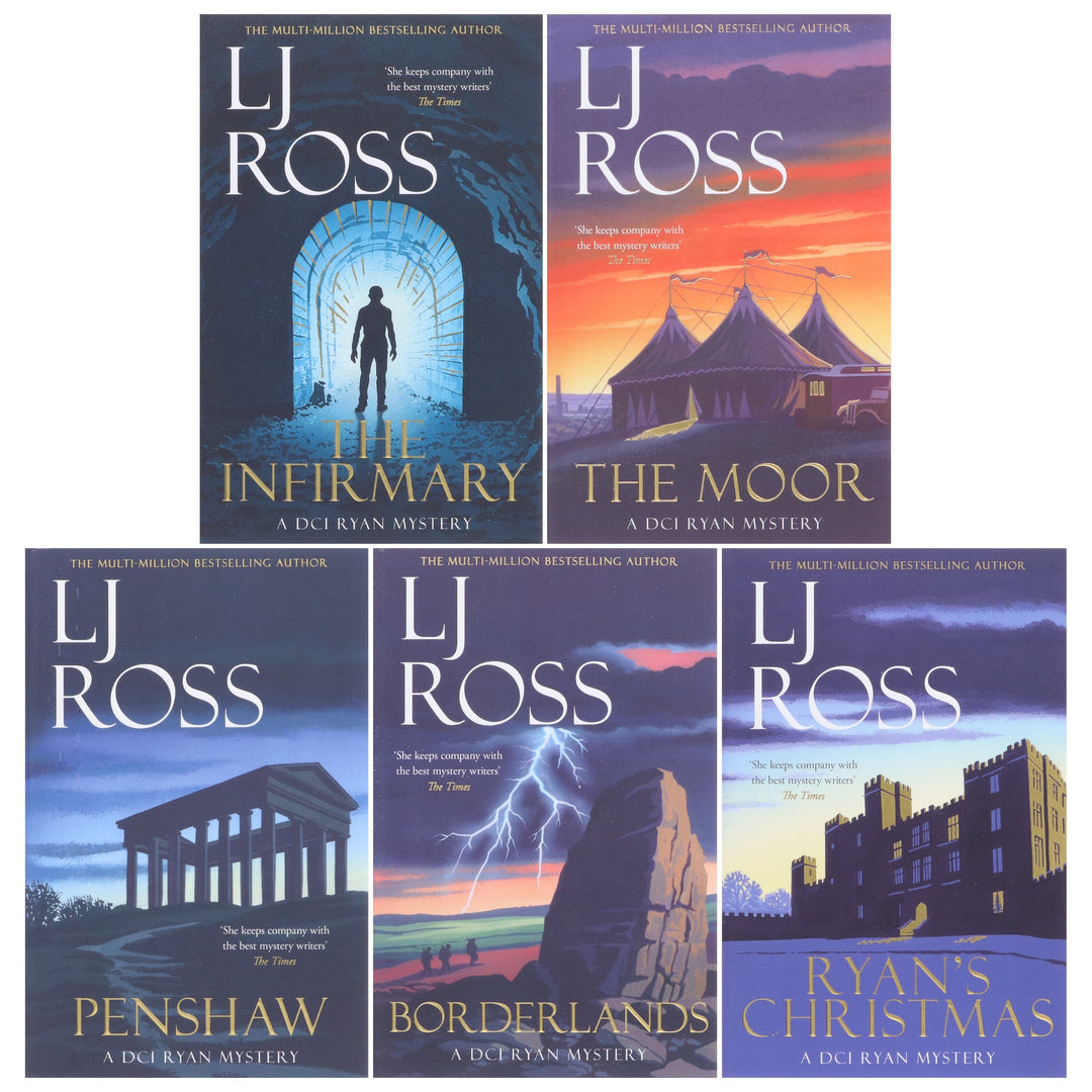 The DCI Ryan Mysteries (Vol. 11-15) By LJ Ross 5 Books Collection Set - Fiction - Paperback