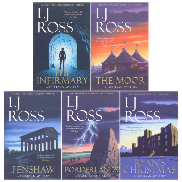 The DCI Ryan Mysteries (Vol. 11-15) By LJ Ross 5 Books Collection Set - Fiction - Paperback