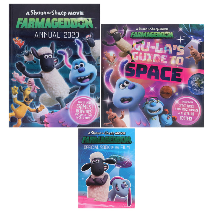 An Official Shaun the Sheep Movie: Farmageddon 3 Books Collection By Sweet Cherry Publishing - Ages 6-9 - Paperback