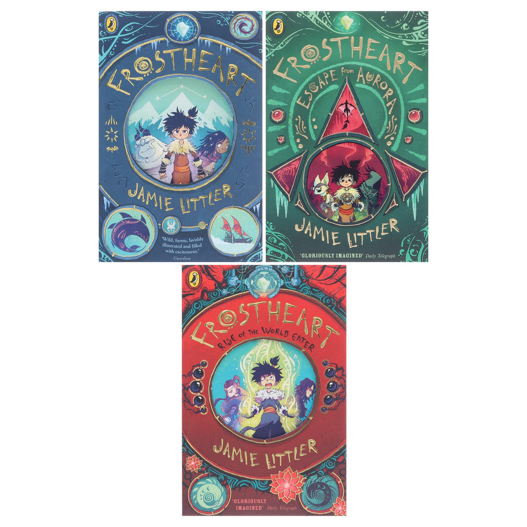 Frostheart Trilogy By Jamie Littler 3 Books Collection Set - Ages 8-12 - Paperback