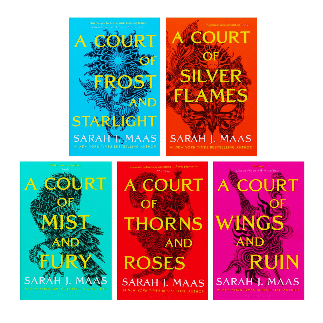 A Court of Thorns and Roses Series by Sarah J. Maas: 5 Books Collection Box Set - Fiction - Paperback