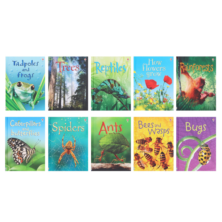 Usborne Beginners Nature 10 Books Box Set Collection - Ages 9-14 - Hardback 9-14 Usborne Publishing Ltd