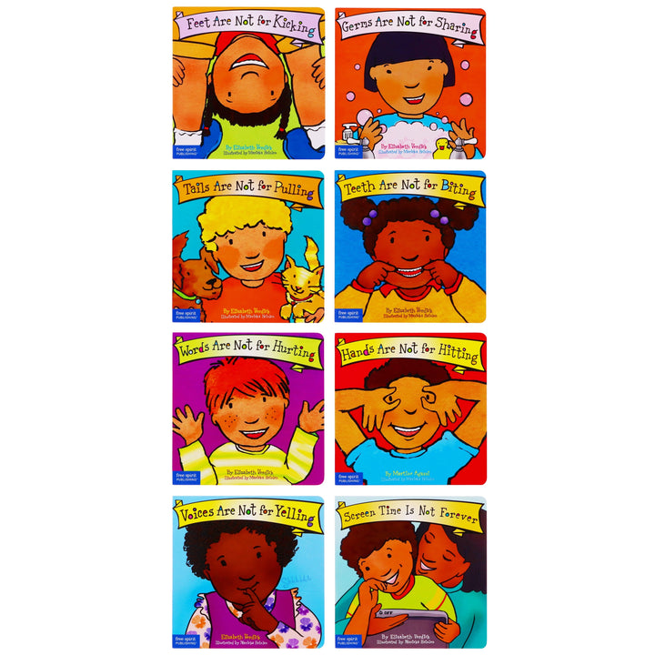 Best Behavior Series by Elizabeth Verdick & Martine Agassi 8 Books Collection Set - Ages 1-4 - Board Book 0-5 Free Spirit Publishing