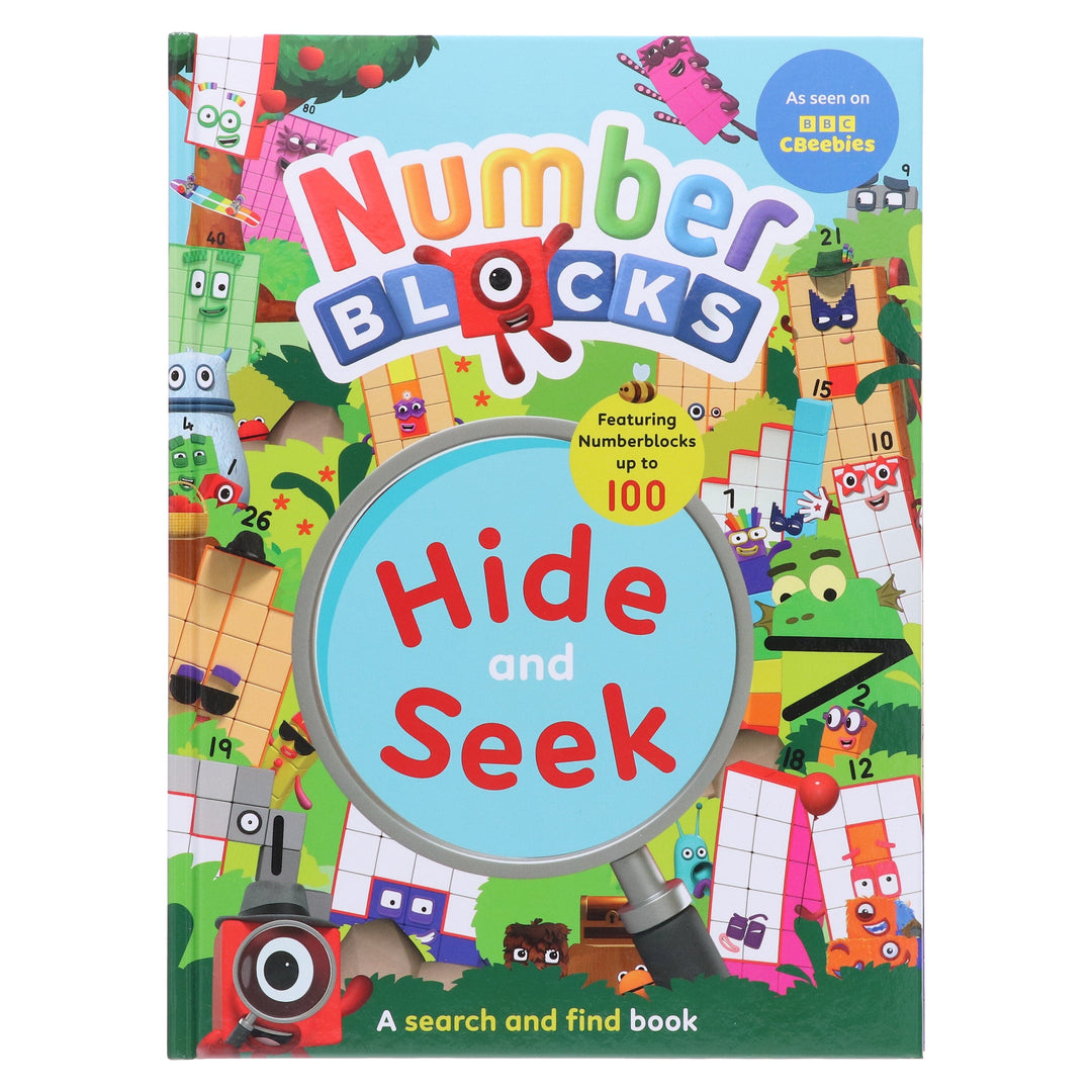 Numberblocks Hide and Seek: Featuring Numberblocks Up to 100 by Sweet Cherry Publishing - Ages 3-5 - Hardback