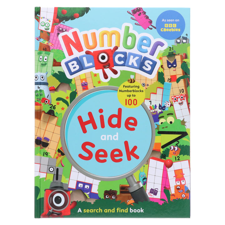 Numberblocks Hide and Seek: Featuring Numberblocks Up to 100 by Sweet Cherry Publishing - Ages 3-5 - Hardback