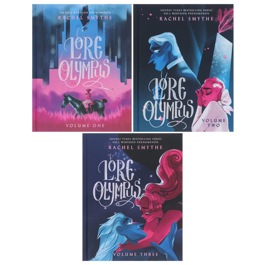 Lore Olympus by Rachel Smythe Volume 1, 2 & 3 Collection Set - Ages 15+ - Hardback