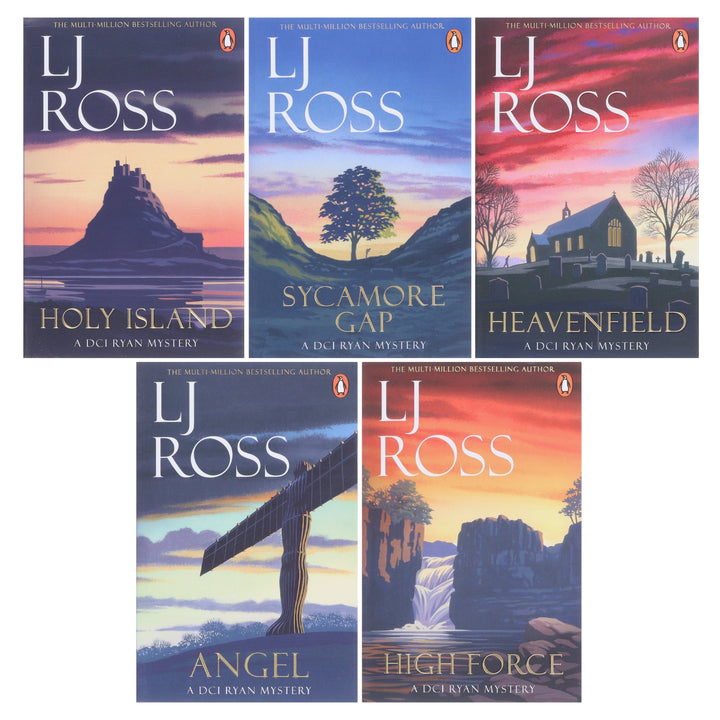 The DCI Ryan Mysteries (Vol. 1-5) By LJ Ross 5 Books Collection Set - Fiction - Paperback