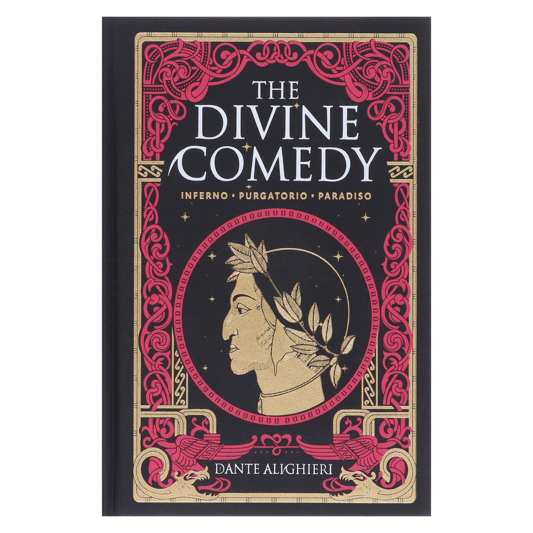 The Divine Comedy - Inferno, Purgatorio, Paradiso by Dante Alighieri - Fiction - Hardcover (Leather-Bound)
