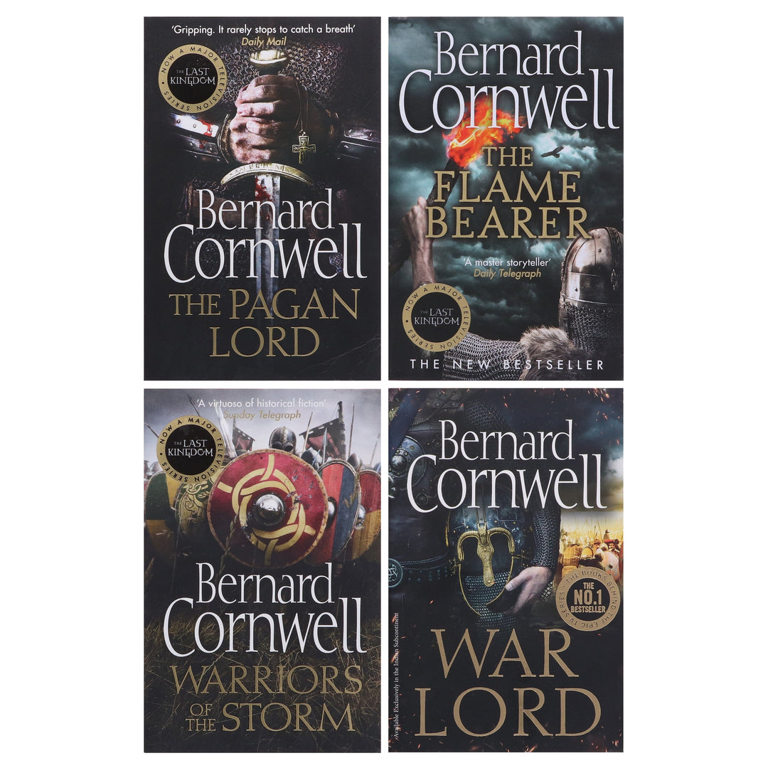 The Last Kingdom by Bernard Cornwell (Books 7, 9, 10 & 13) Collection 4 Books Set - Fiction - Paperback