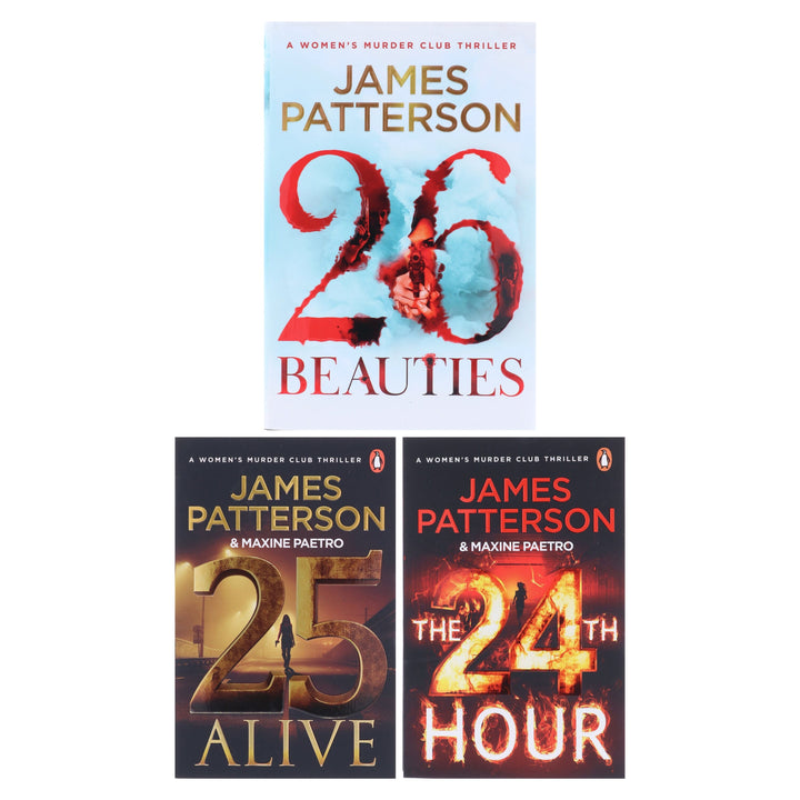 Women's Murder Club Series (Book 24-26) by James Patterson 3 Books Collection Set - Fiction - Paperback/Hardback