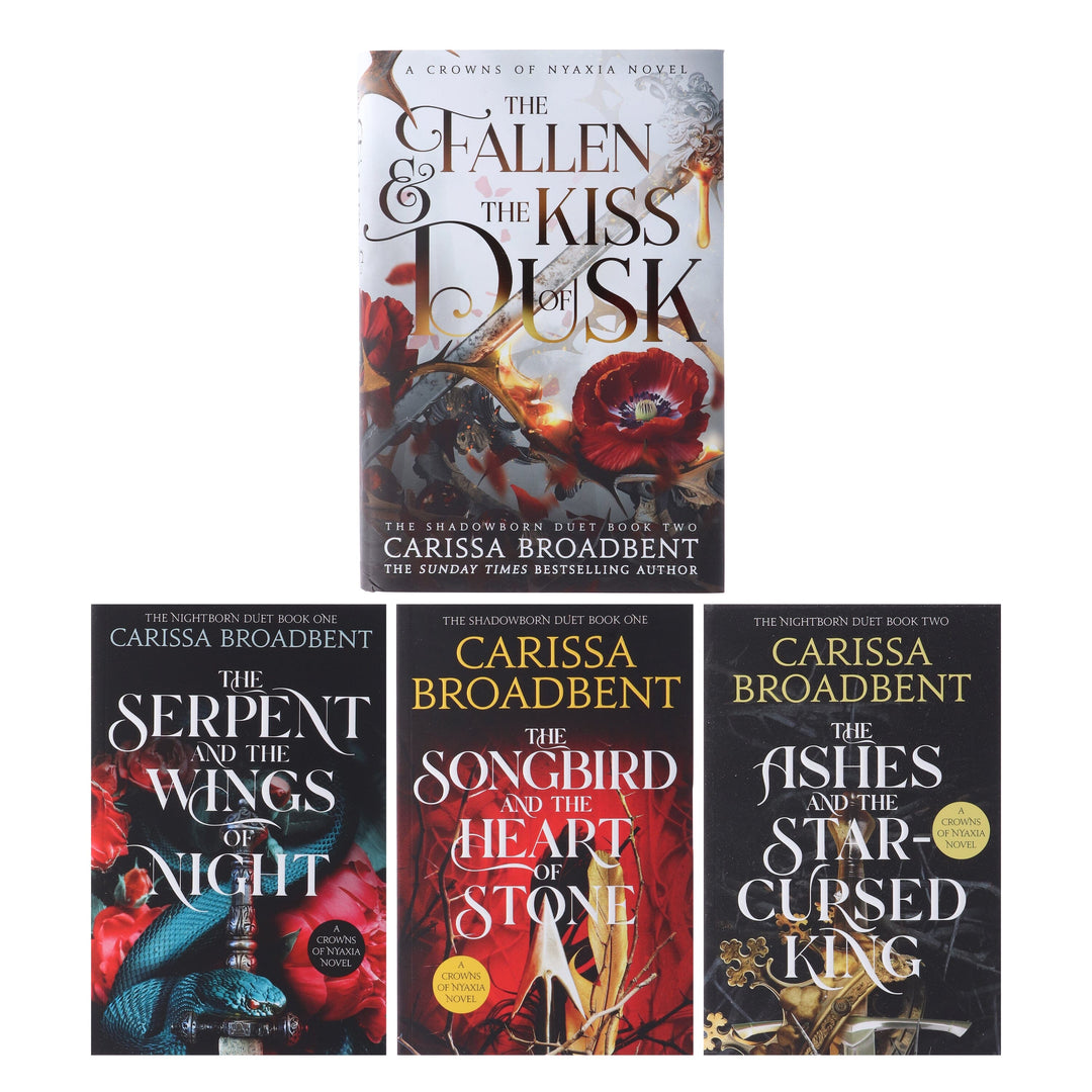 Crowns of Nyaxia Series By Carissa Broadbent 4 Books Collection Set - Fiction - Paperback/Hardback