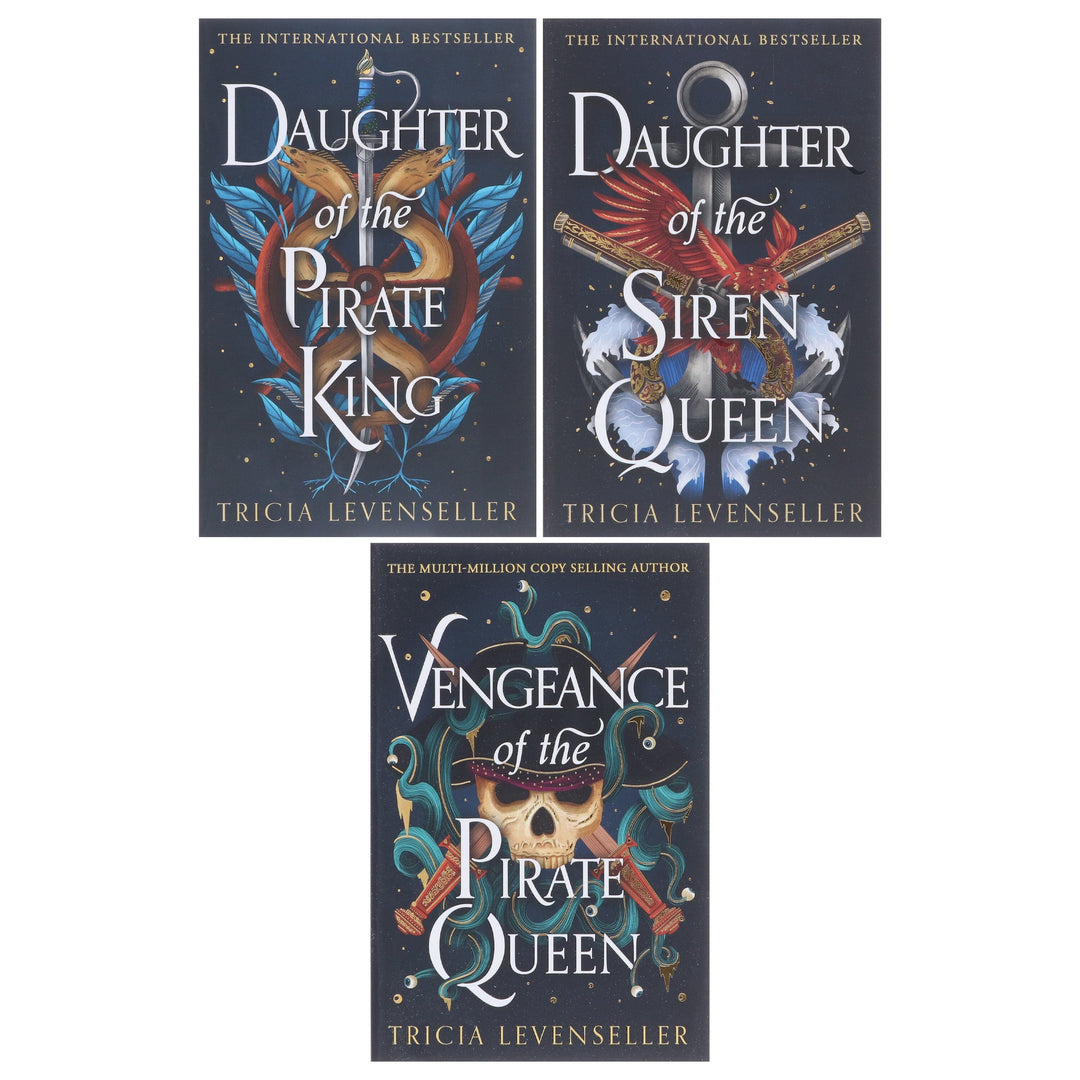 Daughter of the Pirate King Series By Tricia Levenseller 3 Books Collection Set - Fiction - Paperback