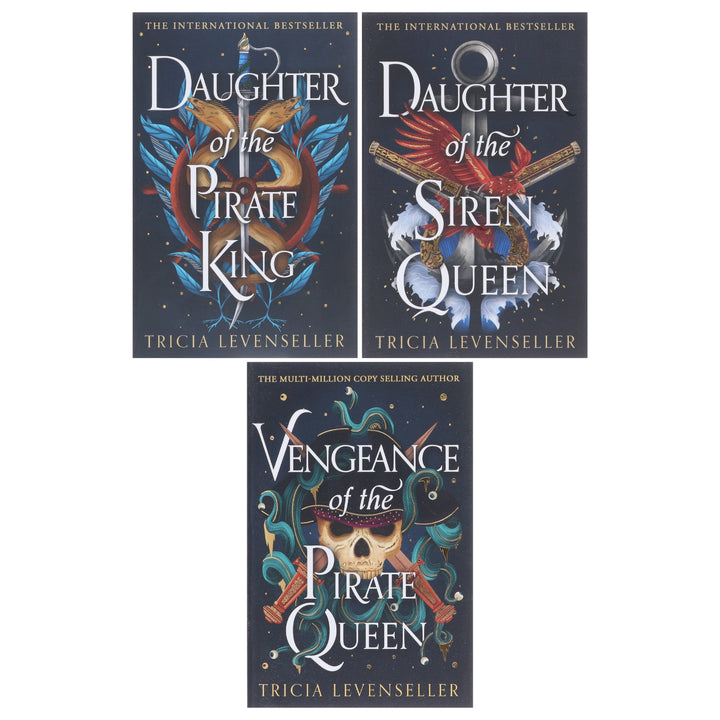 Daughter of the Pirate King Series By Tricia Levenseller 3 Books Collection Set - Fiction - Paperback