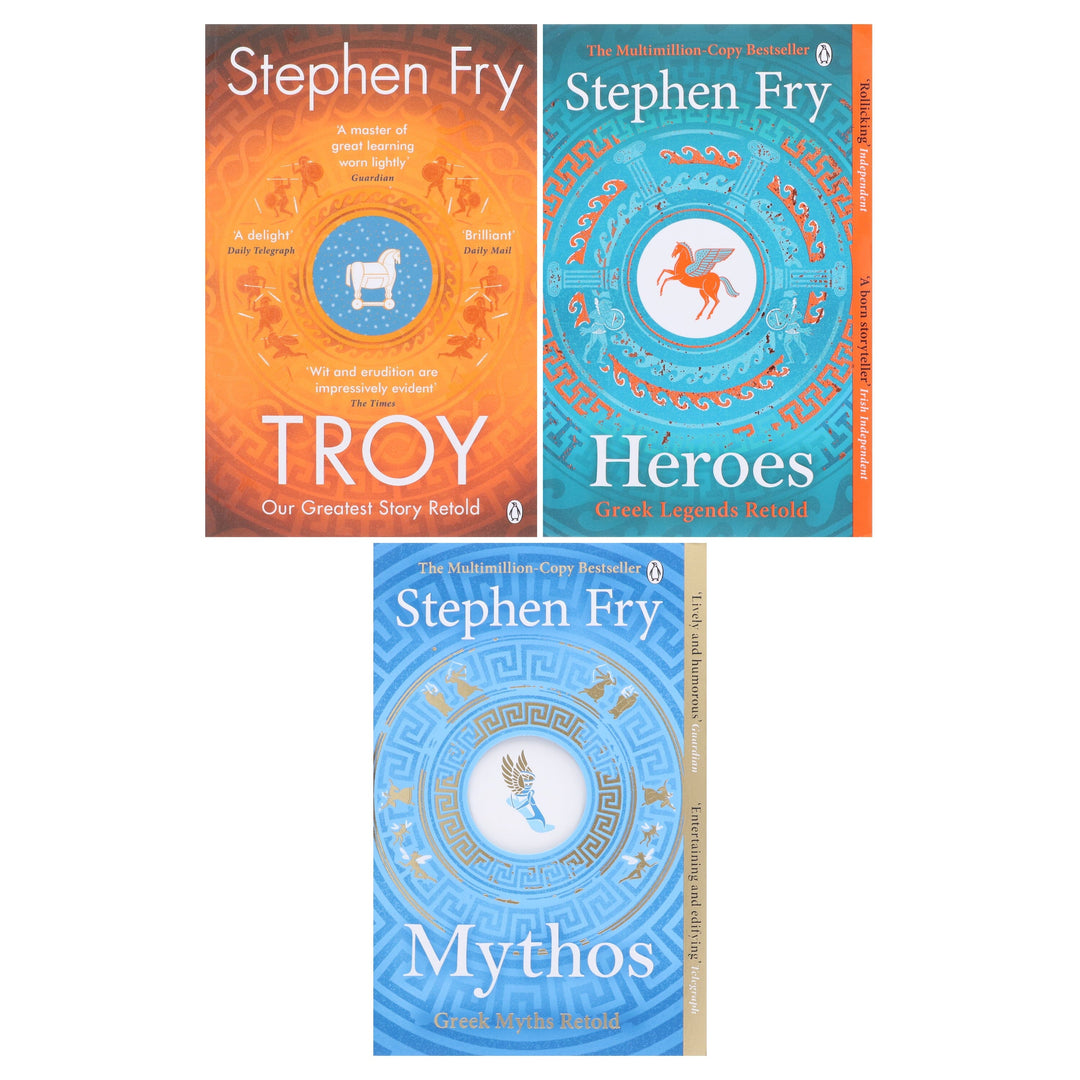 Greek Myths Series By Stephen Fry 3 Books Collection Set - Fiction - Paperback