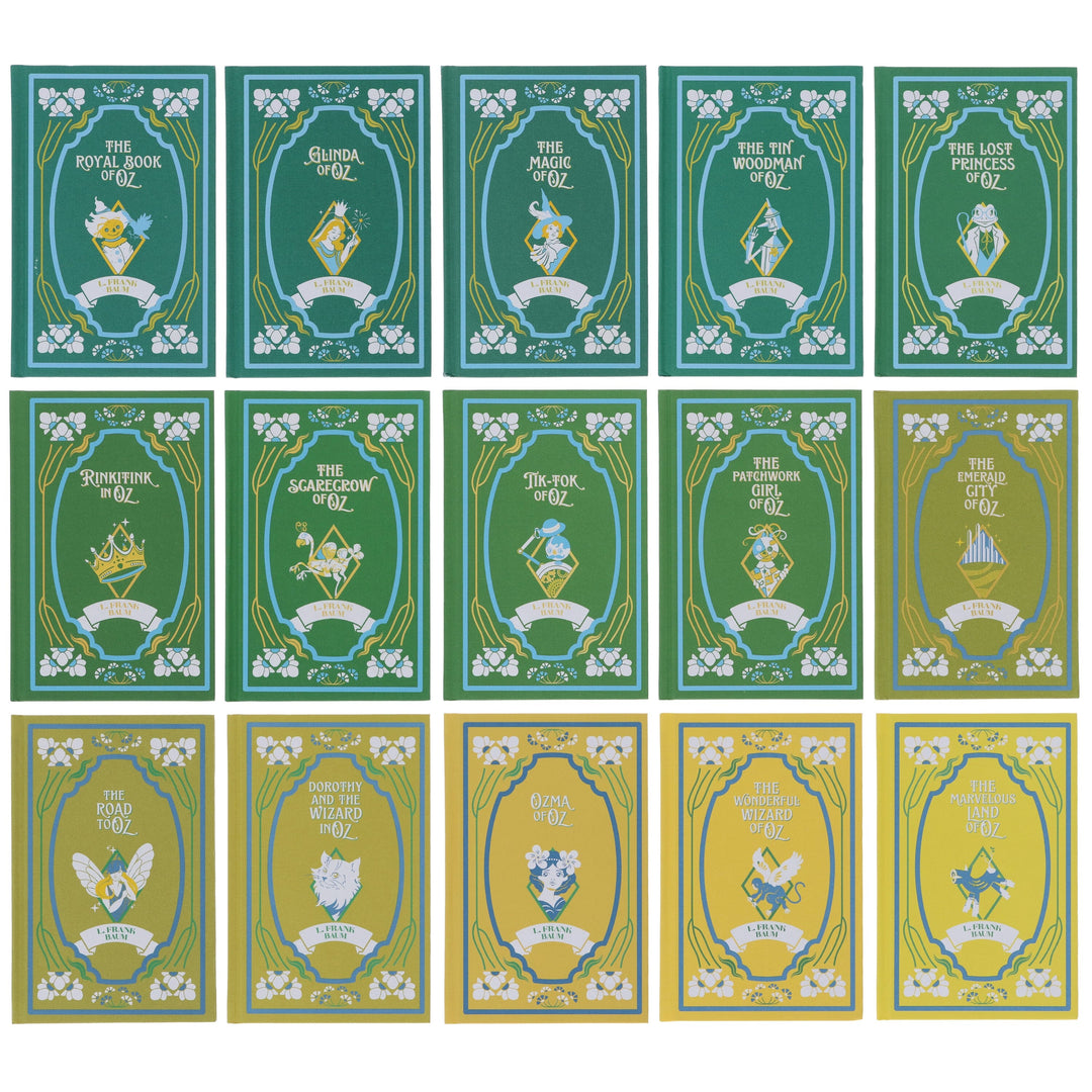 The Wizard of Oz: The Complete Collection by L. Frank Baum 15 Books Box Set - Ages 12+ - Hardback