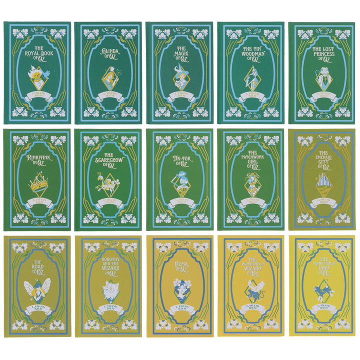 The Wizard of Oz: The Complete Collection by L. Frank Baum 15 Books Box Set - Ages 12+ - Hardback