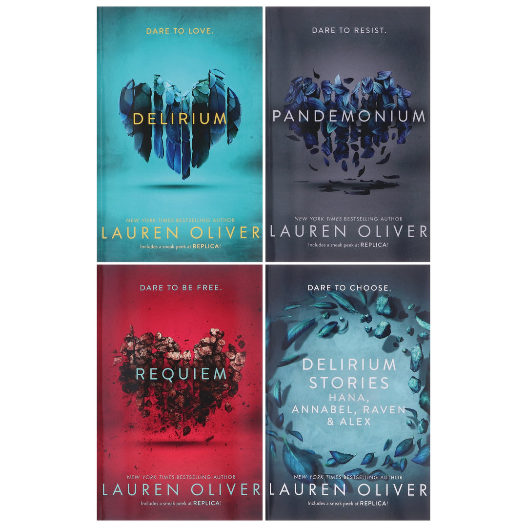 Delirium: The Complete 4 Books Collection By Lauren Oliver - Young Adult - Paperback