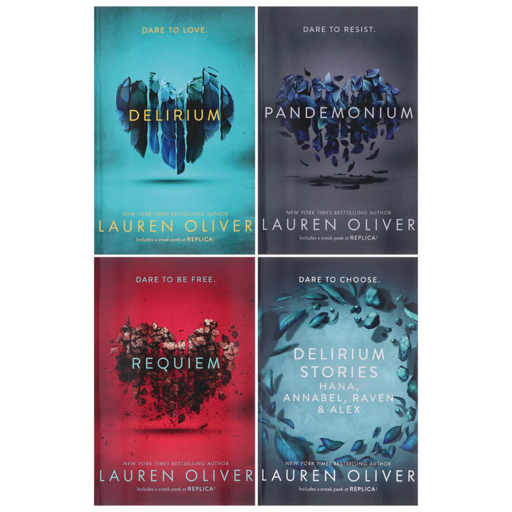 Delirium: The Complete 4 Books Collection By Lauren Oliver - Young Adult - Paperback