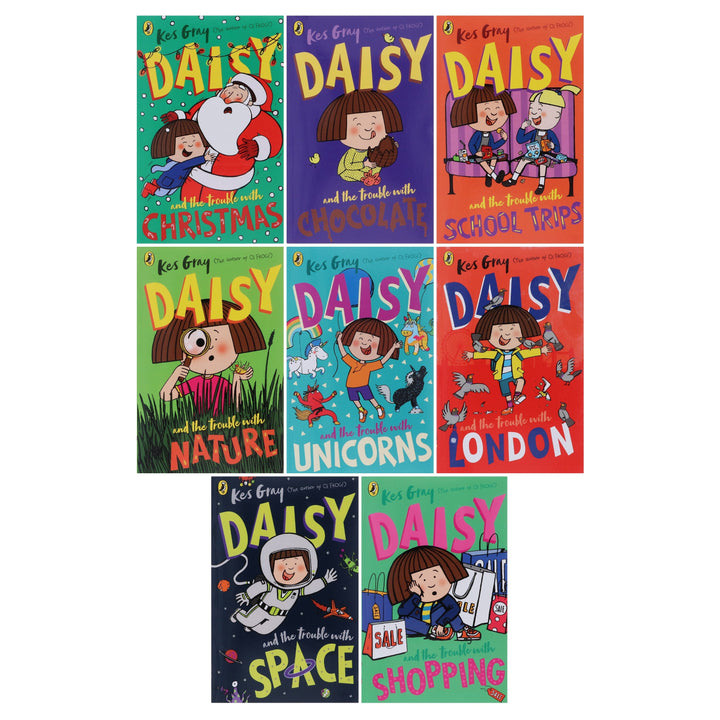 Daisy and the Trouble Series by Kes Gray Illustrated 8 Books Collection Set - Ages 5+ - Paperback
