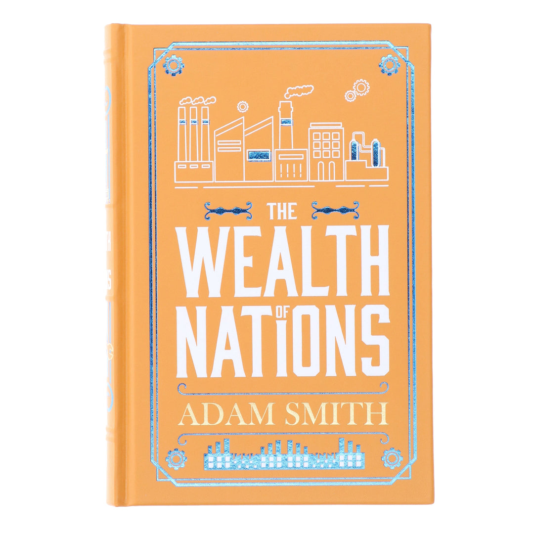 The Wealth of Nations By Adam Smith - Non Fiction - Leather Bound Hardback