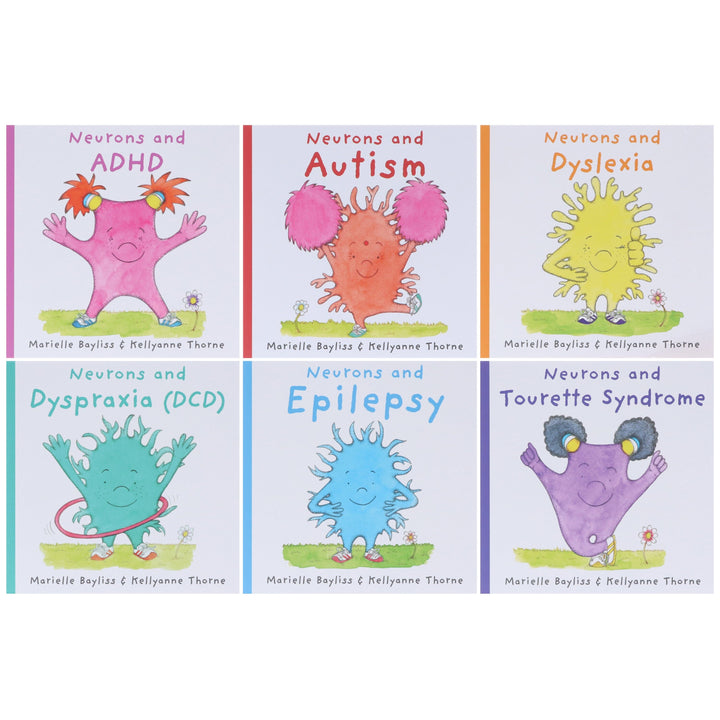 The Neurons Series by Marielle Bayliss Illustrated 6 Books Collection Set - Ages 3-7 - Paperback